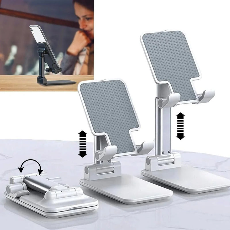 High Quality Desktop Tablet Holder Table Cell Foldable Extend Support Desk Mobile Adjustable Phone Holder Stand